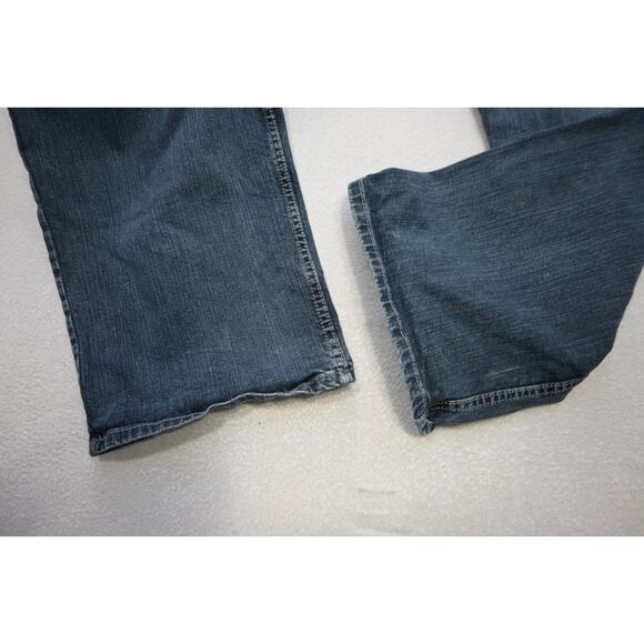 Levi's 559 Relaxed Straight Fit Stretch Rugged Blue Denim Jeans Mens Sz 48 x 32 - Picture 2 of 9